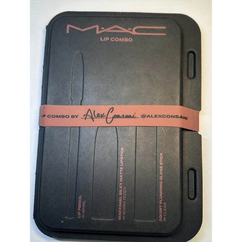 NIB Limited Edition MAC Cosmetics Lip Combo By Alex Consani (2025)